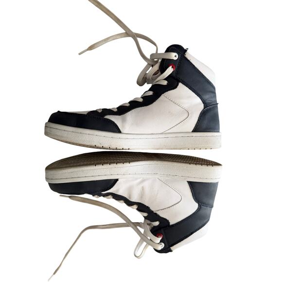 Tommy Hilfiger high top sneakers shoes mens sz 8.5 red,white,blue - Picture 7 of 12